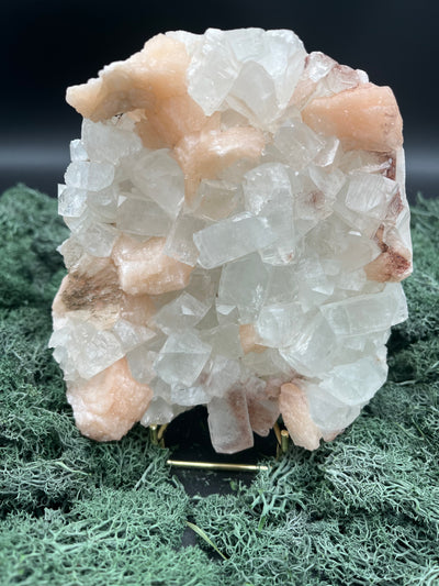 Apophyllit Stilbit Cluster XL aus Indien (1346g)- schöne grosse gut ausgeprägte Kristalle - crystal paradise