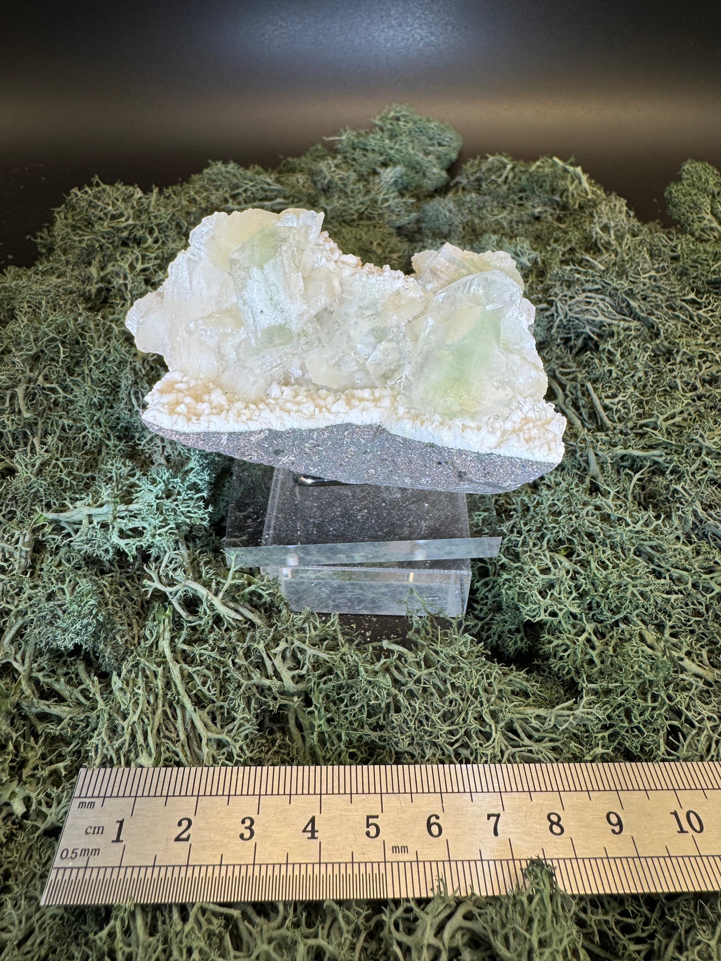 Apophyllite Stilbite Cluster from India (78g)