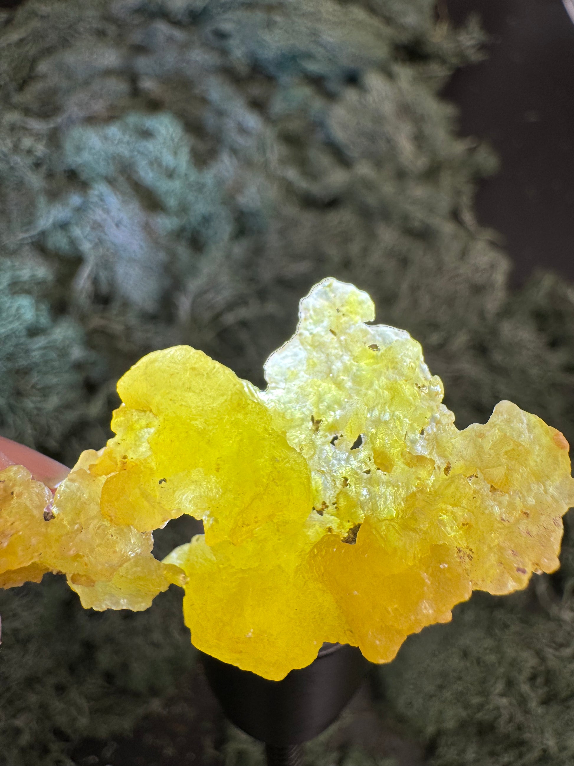 Brucit aus Kharan, Pakistan (7,5g) - leuchtend schönes Gelb - crystal paradise