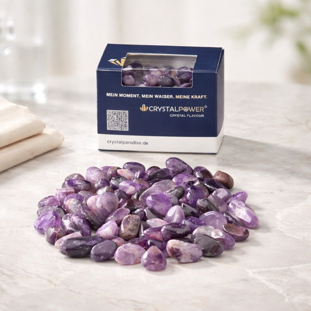 Amethyst – Ruhe & Intuition - crystal flavour - crystal paradise