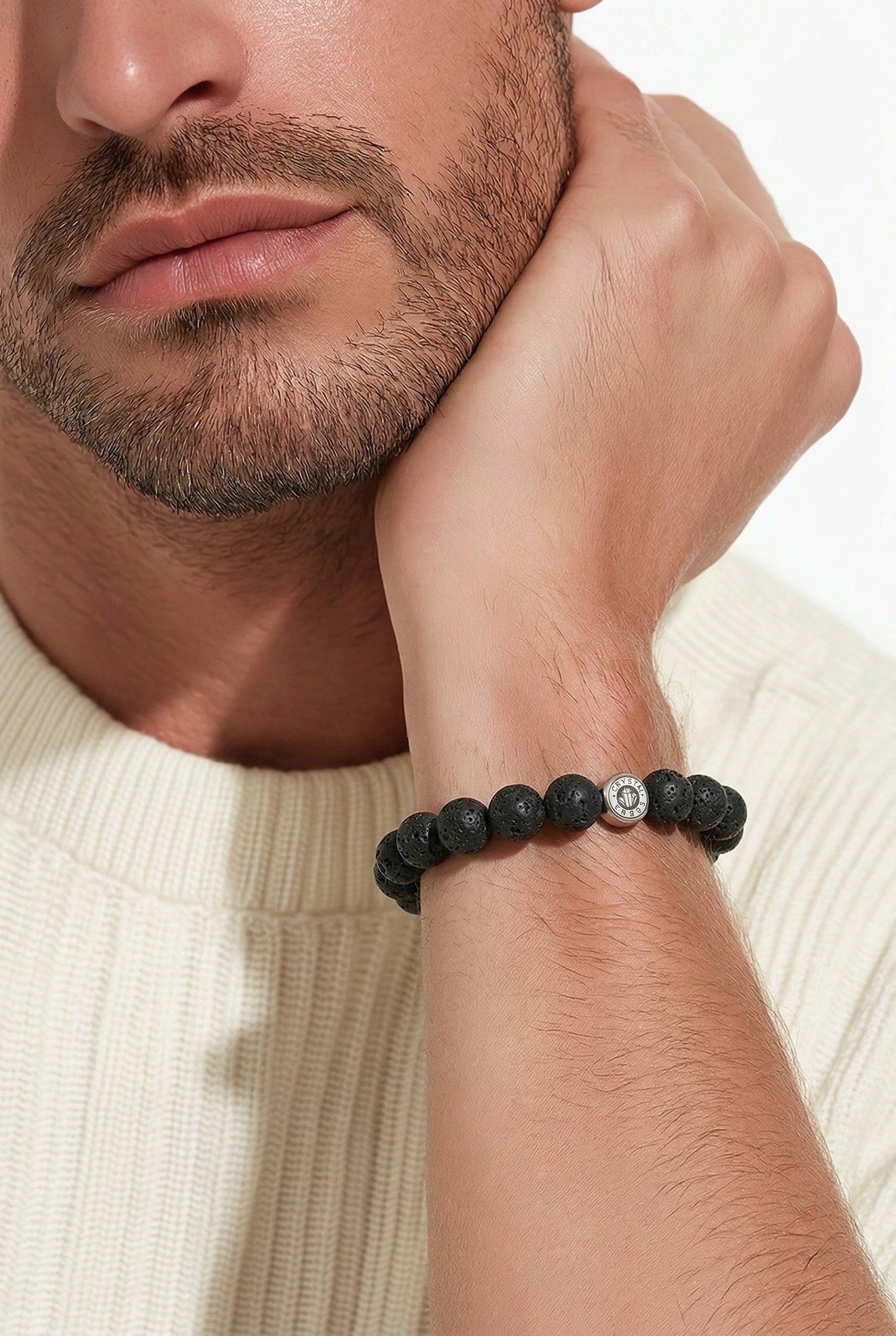 Lava – Erdung & Kraft - Armband crystalpower® - crystal paradise