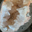 Heulandit / Euzeolit Geode mit Stilbit aus Maharashtra, Nashik pune, Indien (288g)