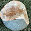 Heulandit / Euzeolit Geode mit Stilbit aus Maharashtra, Nashik pune, Indien (288g)