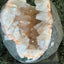 Heulandit / Euzeolit Geode mit Stilbit aus Maharashtra, Nashik pune, Indien (288g)