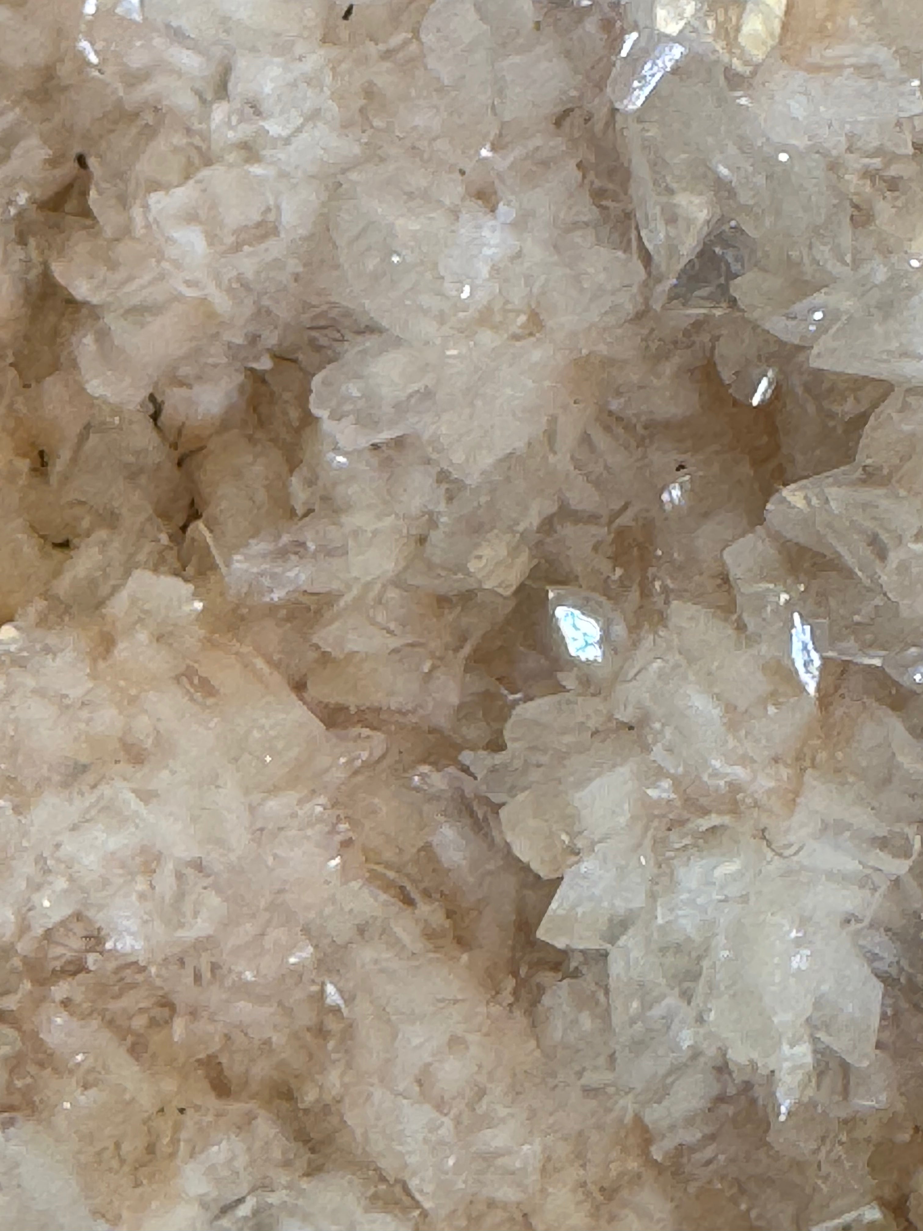 Heulandit / Euzeolit Geode aus Maharashtra, Nashik pune, Indien (121g) - crystal paradise