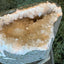 Heulandit / Euzeolit Geode aus Maharashtra, Nashik pune, Indien (165g)