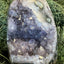 Achatisierter Amethyst Druse aus Uruguay (363g) - dunke Amethyste mit schöner Druzybildung