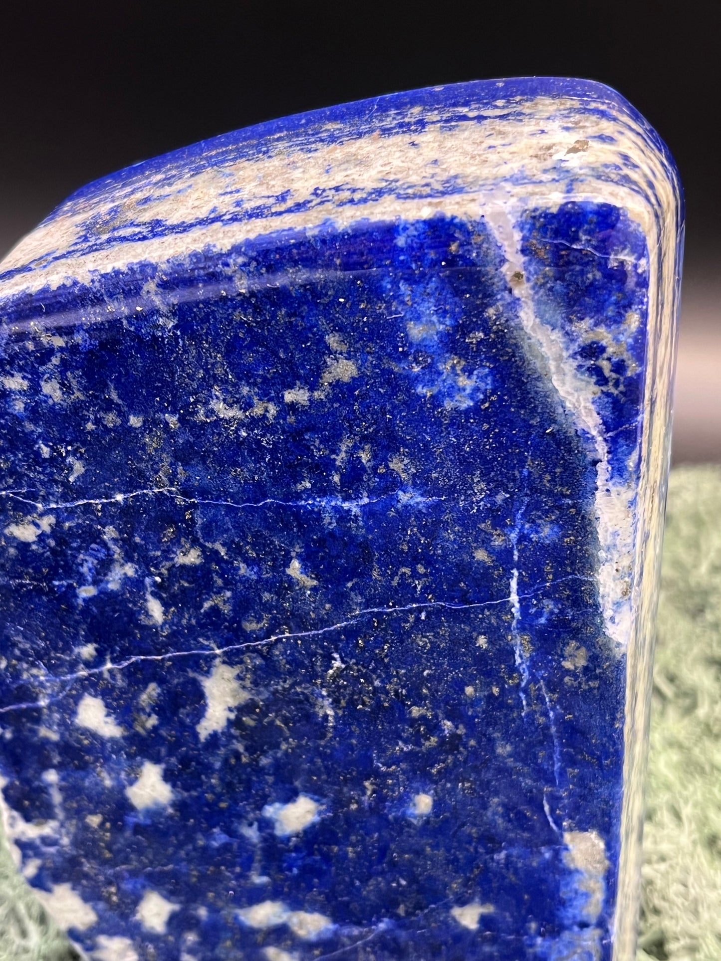 Lapis Lazuli Freeform poliert  aus Afghansitan (950g) - intensives blau