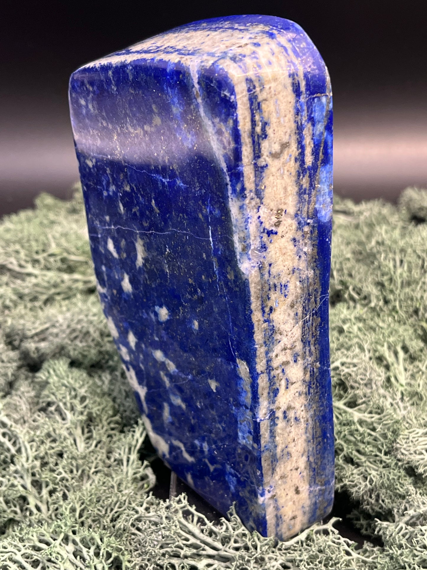 Lapis Lazuli Freeform poliert  aus Afghansitan (950g) - intensives blau