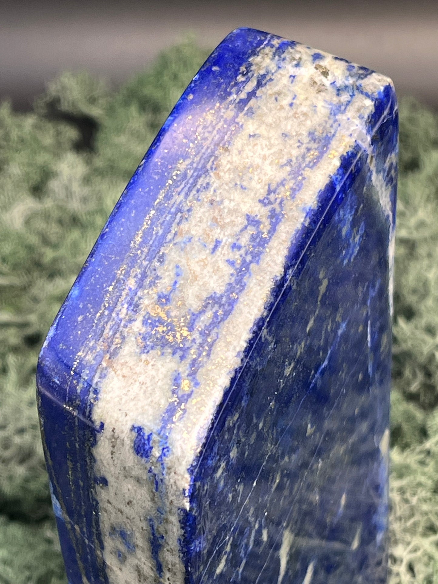 Lapis Lazuli Freeform poliert  aus Afghansitan (950g) - intensives blau