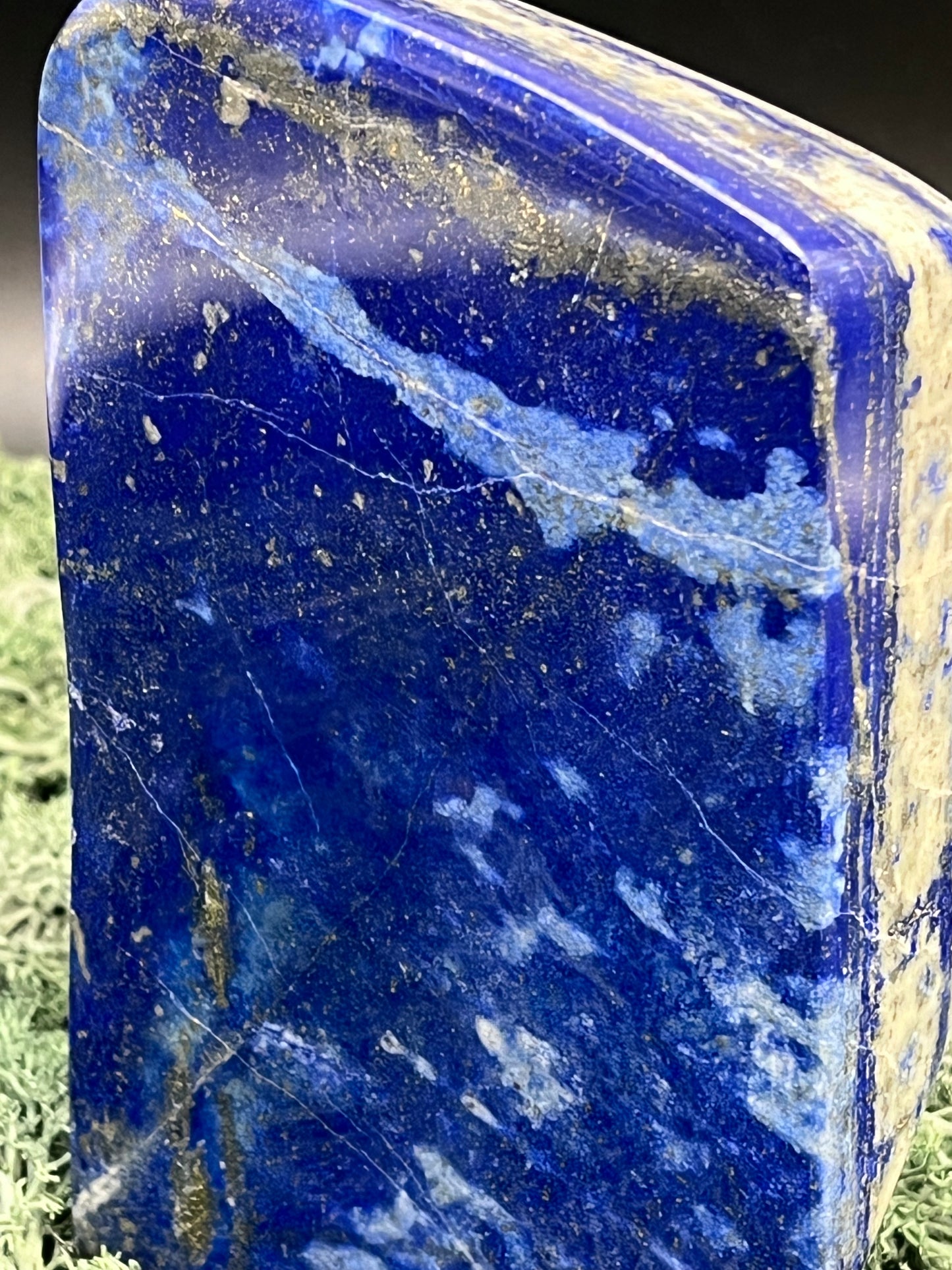 Lapis Lazuli Freeform poliert  aus Afghansitan (950g) - intensives blau