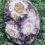 Achatisierter Amethyst Druse aus Uruguay (541g) - schönes violett! - crystal paradise