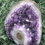 Achatisierter Amethyst Druse aus Uruguay (517g) - schönes violett! - crystal paradise