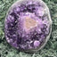 Achatisierte Amethyst Druse aus Uruguay (809g) - schönes violett! - crystal paradise