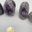 Amethyst Druse achatisiert aus Uruguay - verschiede Größen - schönes violett!