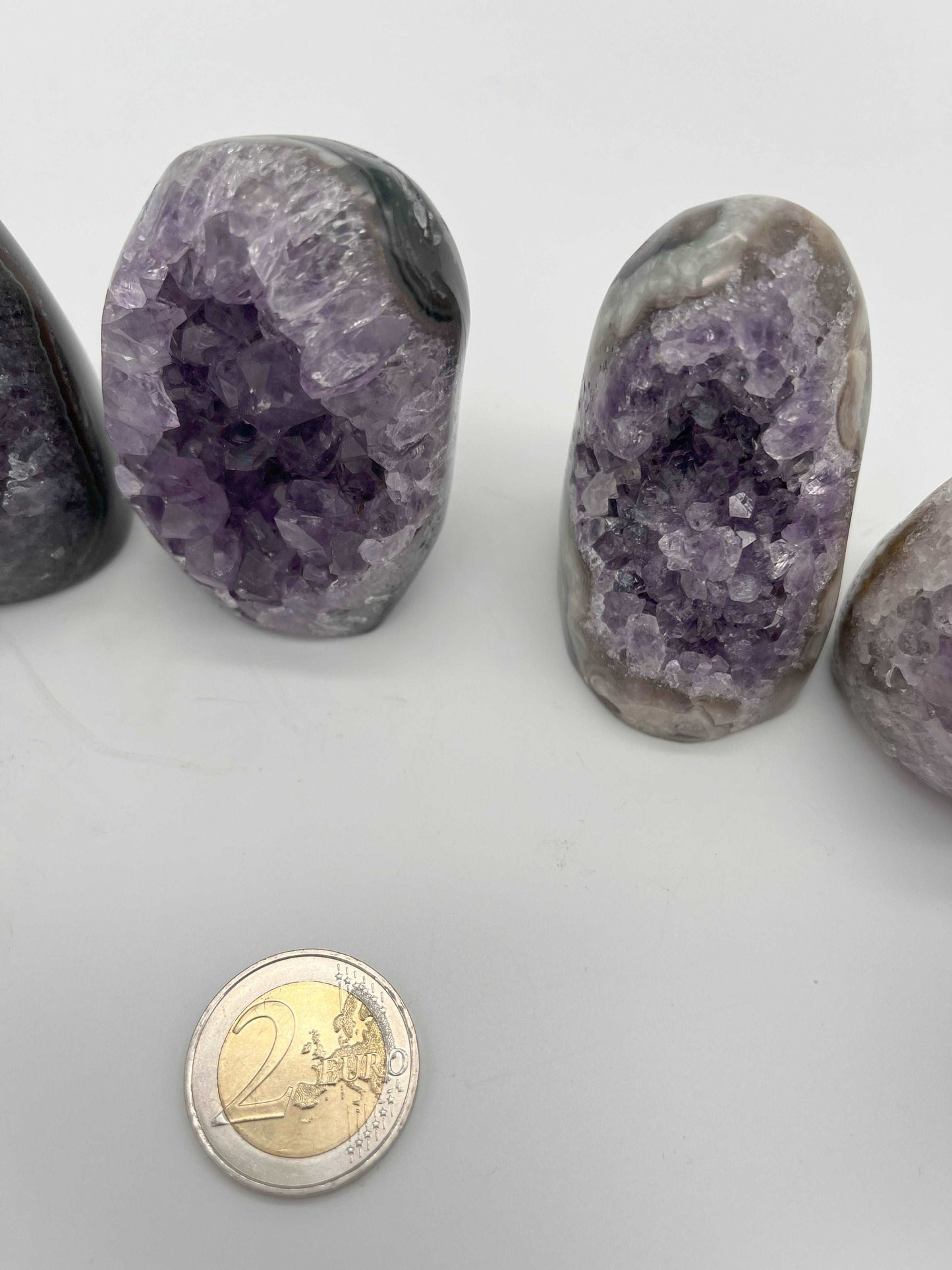 Amethyst Druse achatisiert aus Uruguay - verschiede Größen - schönes violett!