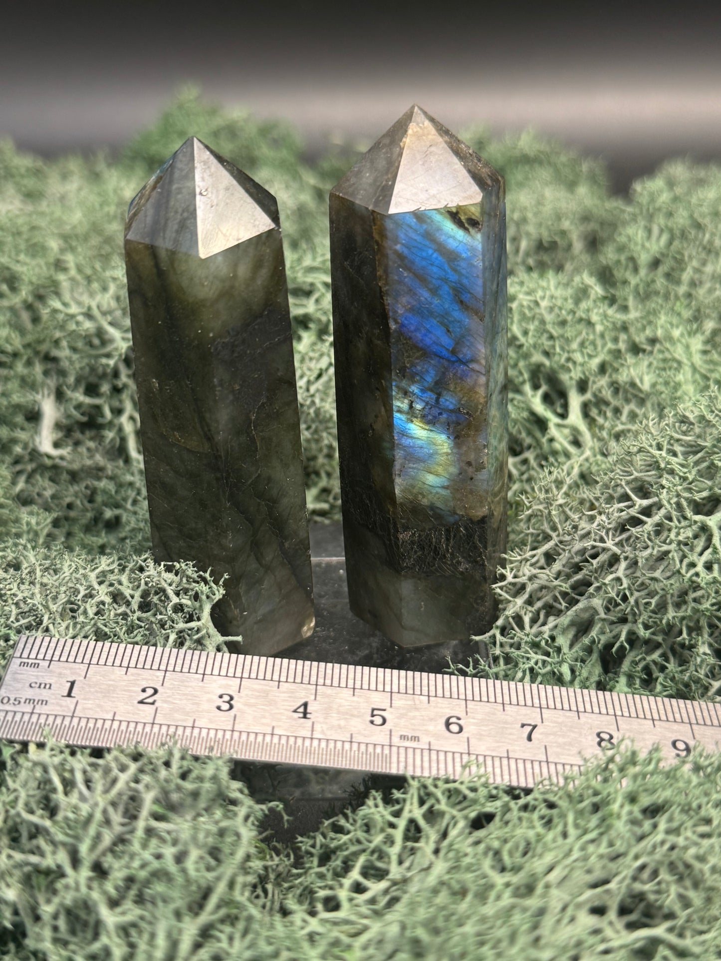 Labradorit Spitze aus Madargaskar - 1 Stück (>80g) - crystal paradise