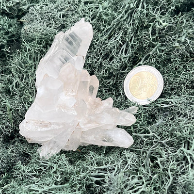 Himalaya Quartz (Bergkristall) aus dem Skardu Tal in Pakistan (154g) - Handstufe - crystal paradise