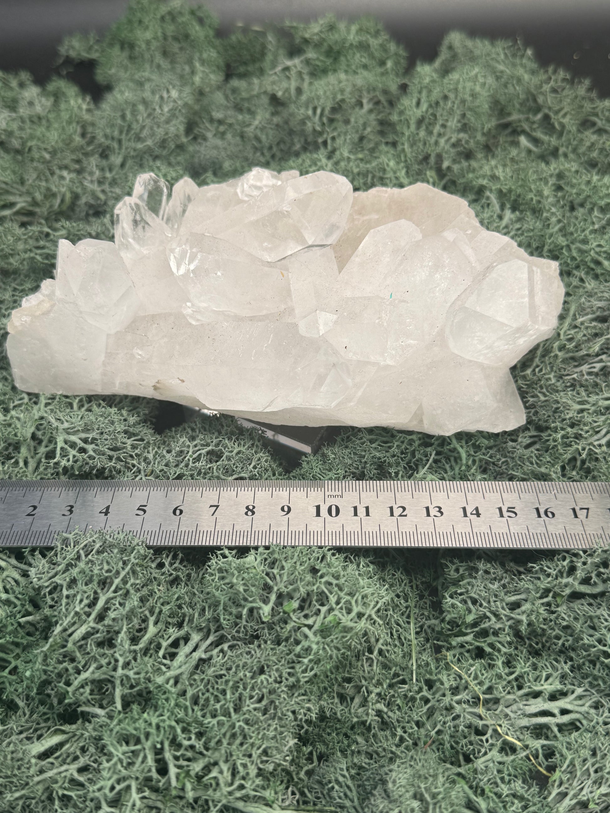 Bergkristall Großstufe aus Brasilien (1052g) - großes Cluster - crystal paradise