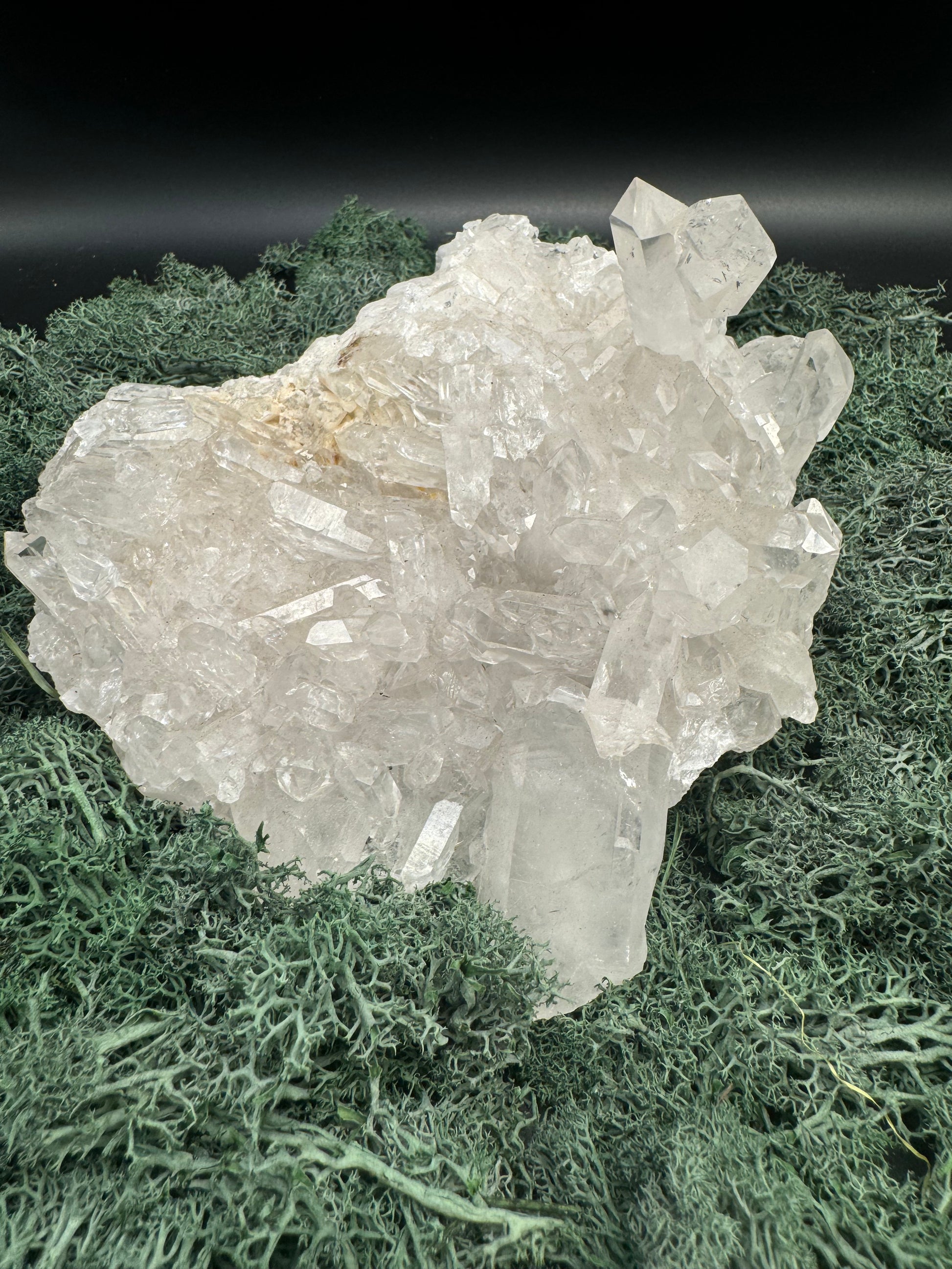 Bergkristall Großstufe aus Brasilien (1827g) - großes Cluster - crystal paradise