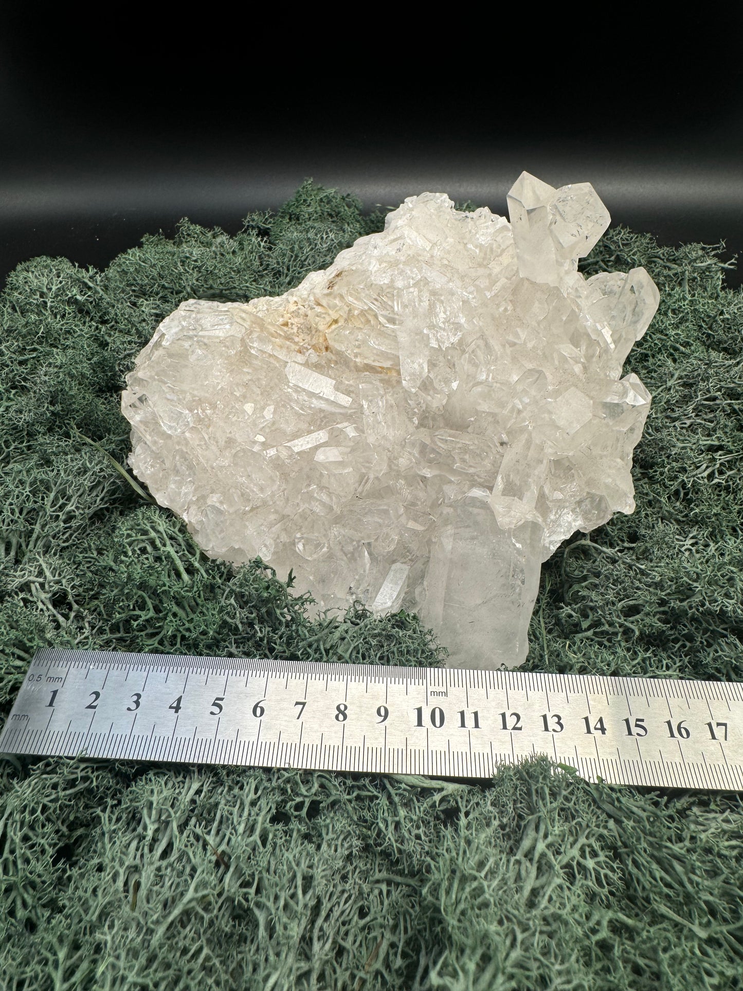 Bergkristall Großstufe aus Brasilien (1827g) - großes Cluster - crystal paradise