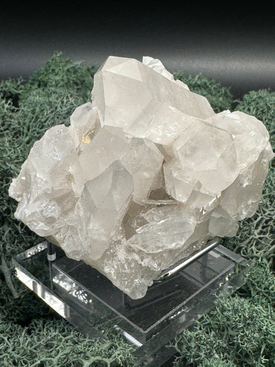 Bergkristall Stufe aus Brasilien (362g) - schöne Kristallbildung - crystal paradise