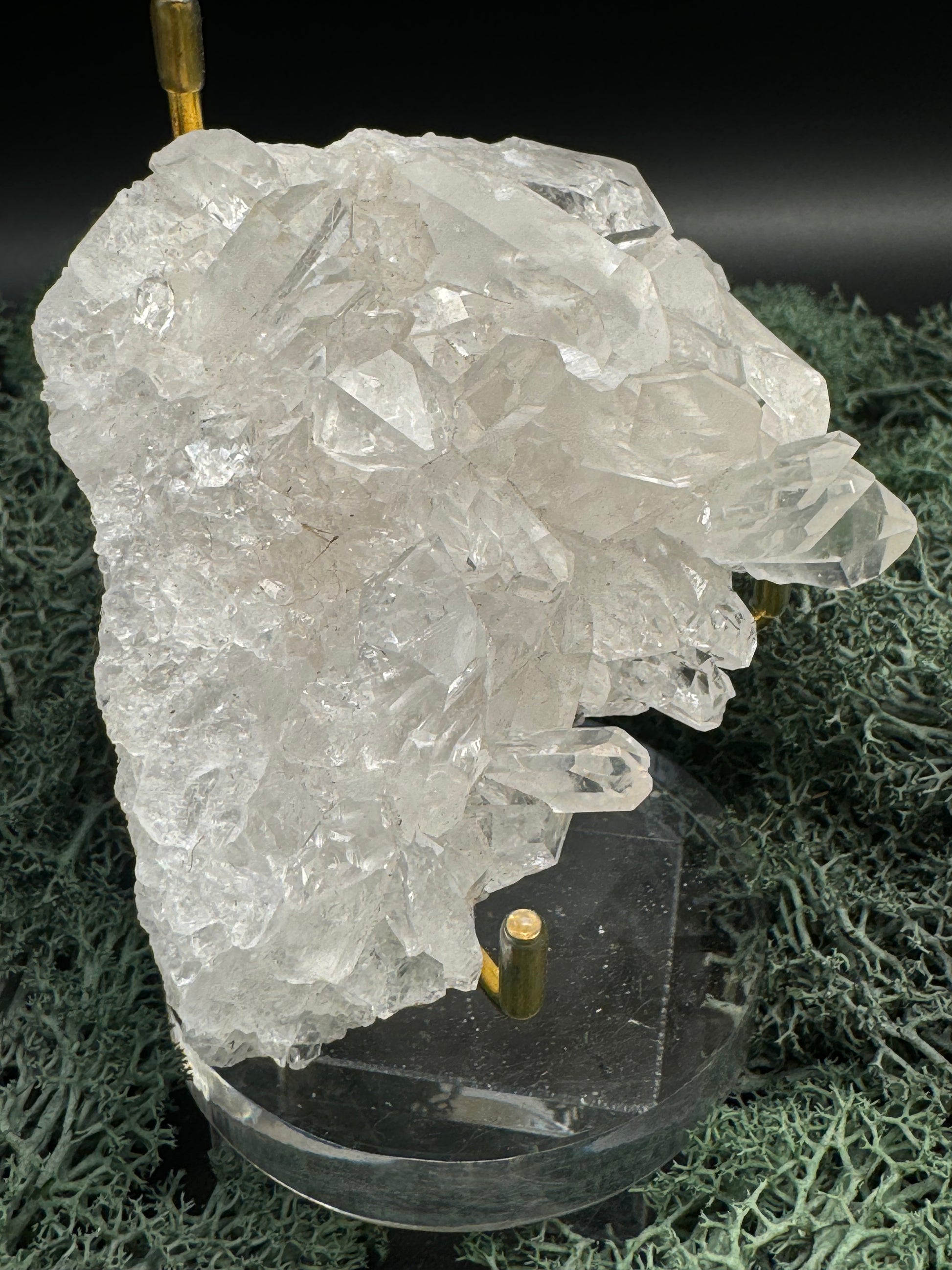 Bergkristall Stufe aus Brasilien (238g) - schöne Kristallbildung - crystal paradise