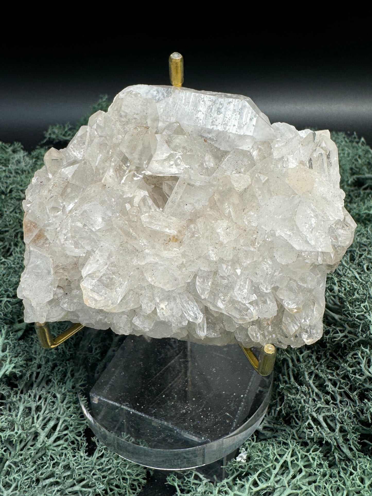 Bergkristall Stufe aus Brasilien (303g) - schöne Kristallbildung - crystal paradise