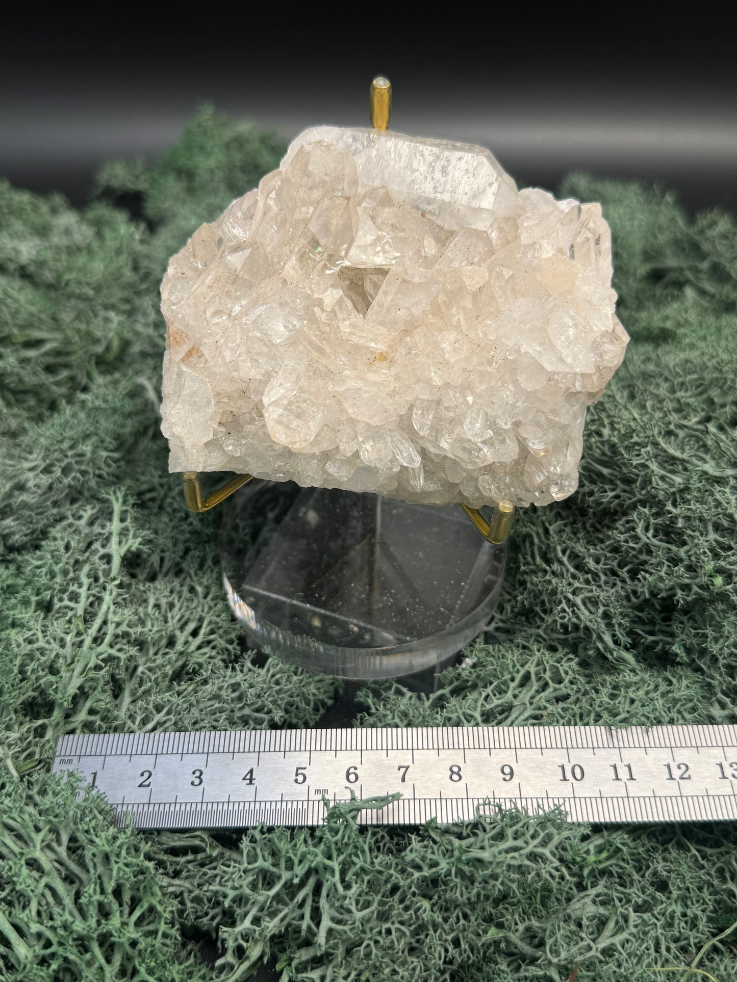 Bergkristall Stufe aus Brasilien (303g) - schöne Kristallbildung - crystal paradise