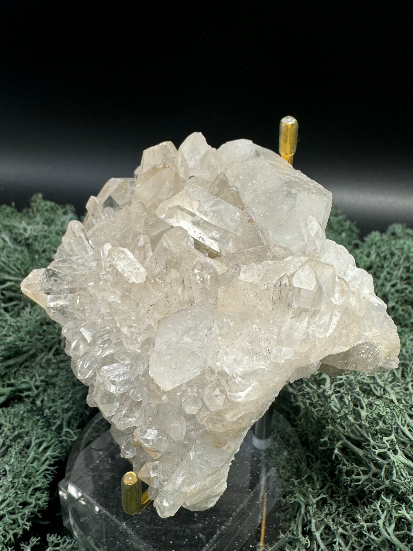 Bergkristall Stufe aus Brasilien (303g) - schöne Kristallbildung - crystal paradise