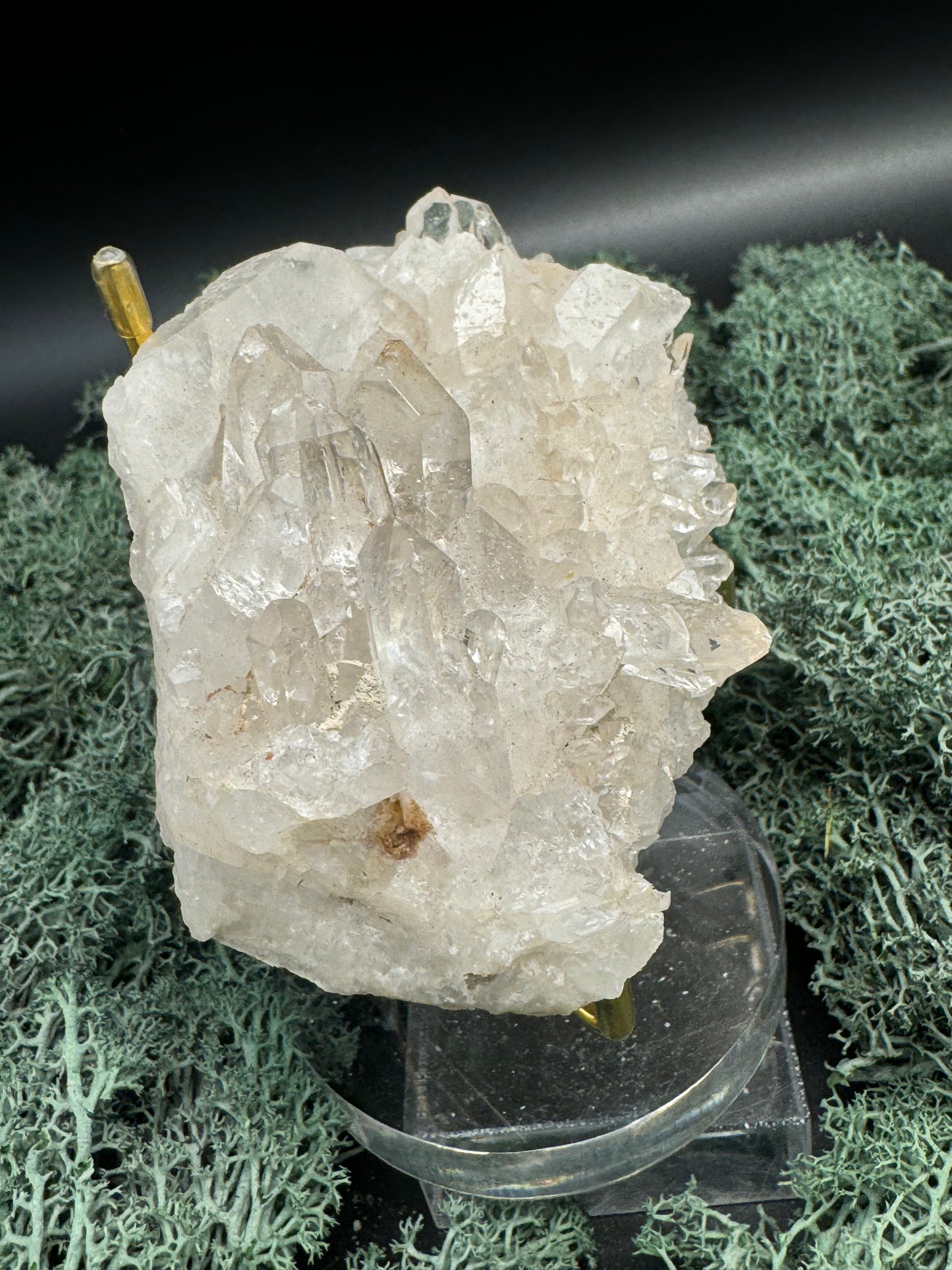 Bergkristall Stufe aus Brasilien (303g) - schöne Kristallbildung - crystal paradise