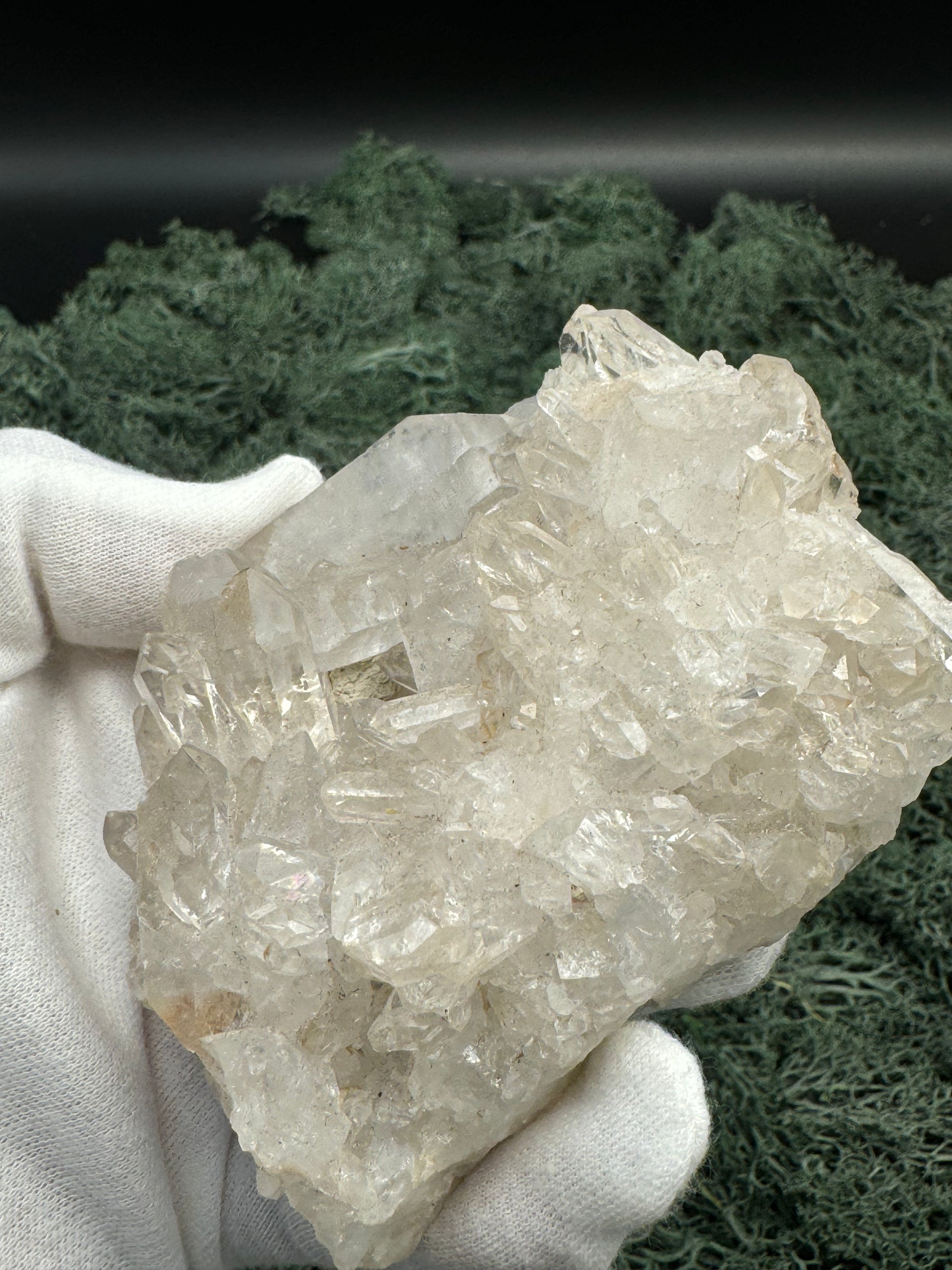 Bergkristall Stufe aus Brasilien (303g) - schöne Kristallbildung - crystal paradise