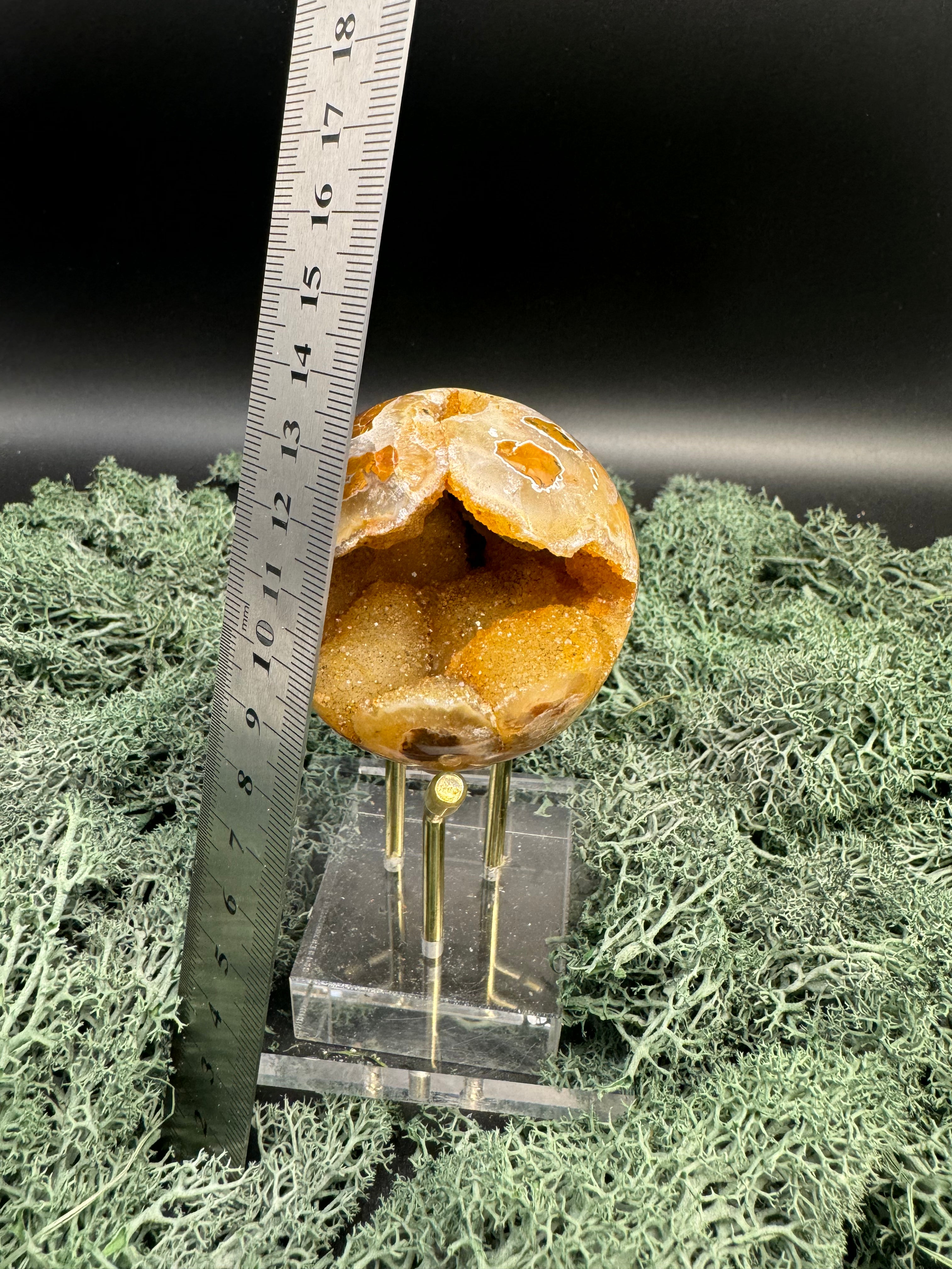 Deko: Kugel aus Maligano Jaspis - crystal paradise