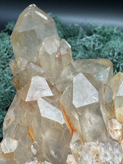 Citrin Handstufe aus Kunduluni, Kongo (454g) - schöne helle Kristallspitzen - crystal paradise