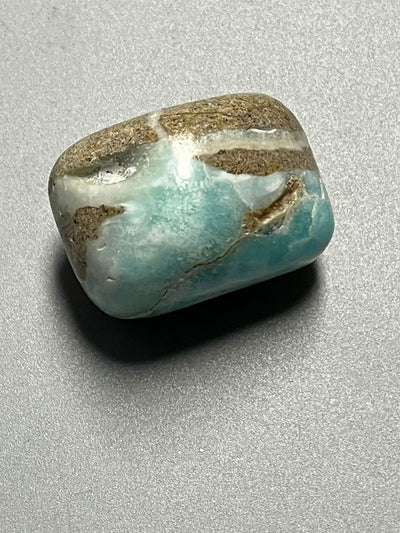 Trommelware Blauer Aragonit 1-Stück ca. 2cm - crystal paradise