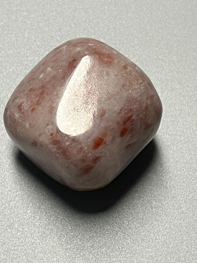 Trommelware Strawberry Jasper 1-Stück ca. 2cm - crystal paradise