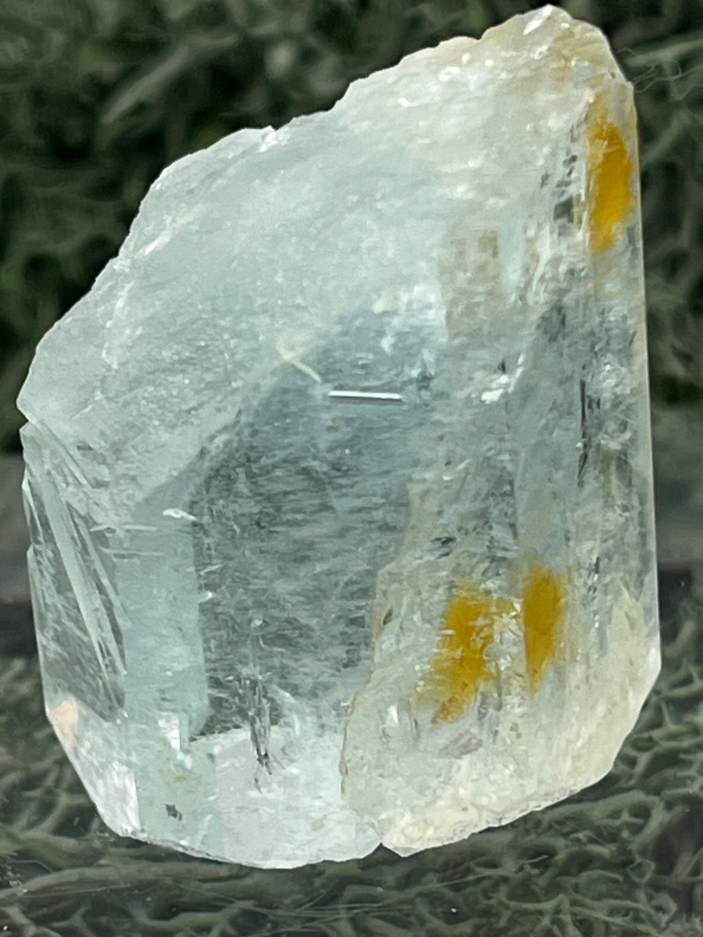 Aquamarin Kristall auf Feldspat aus Pakistan (21g) - crystal paradise