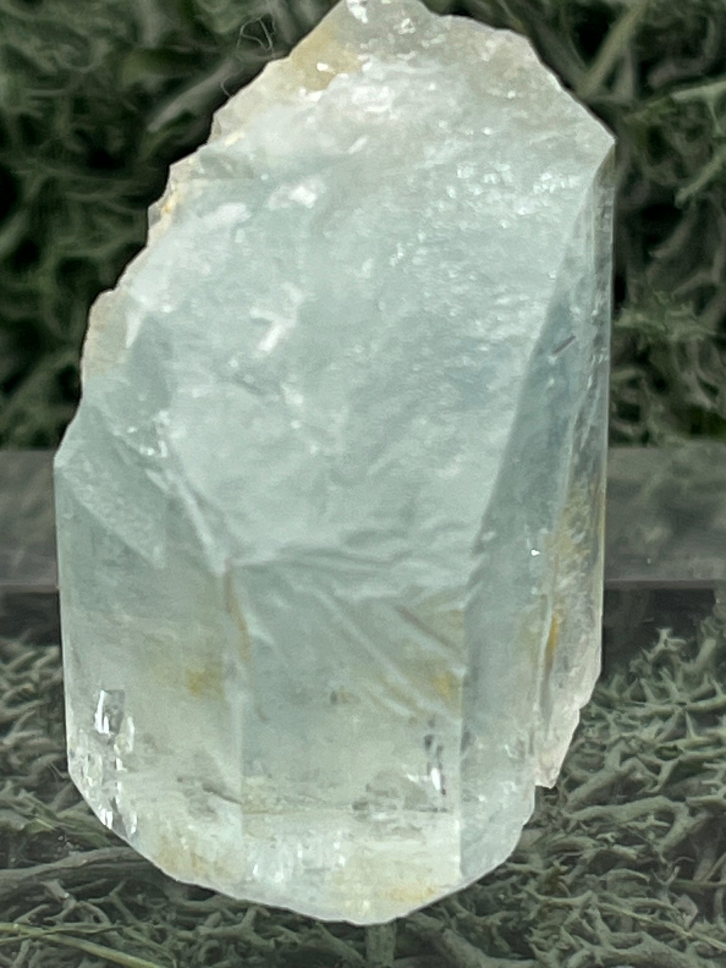 Aquamarin Kristall auf Feldspat aus Pakistan (21g) - crystal paradise