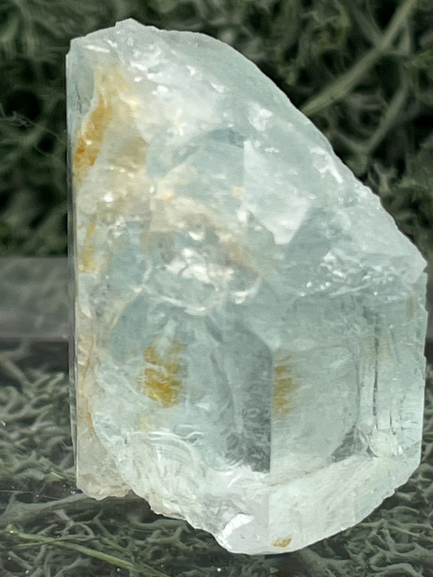 Aquamarin Kristall auf Feldspat aus Pakistan (21g) - crystal paradise