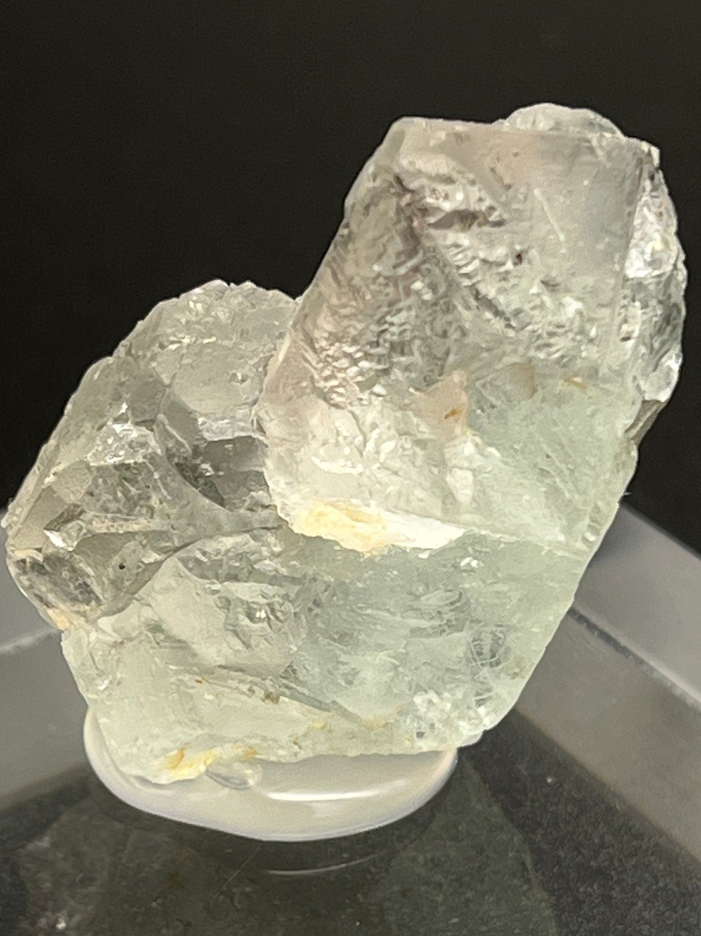 Aquamarin Kristall auf Feldspat aus Pakistan (19g) - crystal paradise