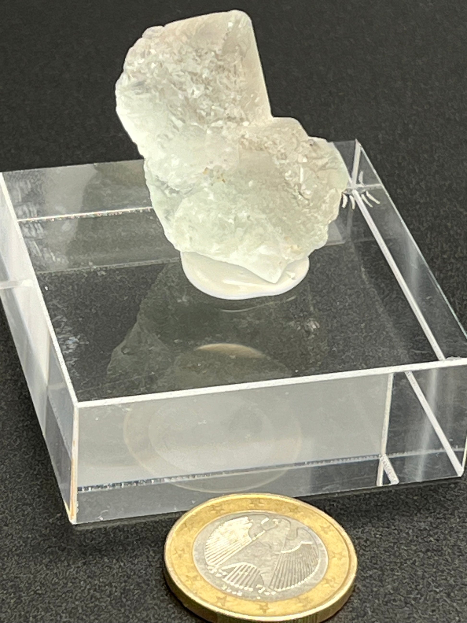 Aquamarin Kristall auf Feldspat aus Pakistan (19g) - crystal paradise