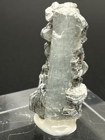 Aquamarin Kristall auf Feldspat aus Pakistan (12g) - crystal paradise