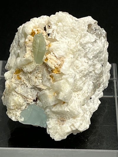 Aquamarin Kristall auf Feldspat aus Pakistan (73g) - crystal paradise