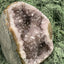 Achatisierter Amethyst Druse aus Uruguay (909g) - schöne Achatisierungen und Druzybildung - crystal paradise