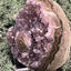 Achatisierter Amethyst Druse aus Uruguay (466g) - schönes lila mit mittiger Achatisisierung - crystal paradise