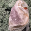 Achatisierter Amethyst Druse aus Uruguay (435g) - zweifarbige Amethysten - crystal paradise