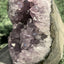 Achatisierter Amethyst Druse aus Uruguay (308g) - schöne Druzybildung bei großen Kristallen - crystal paradise