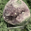 Achatisierte Amethyst Druse aus Uruguay (450g) - schöne Achatisierung und Druzy - crystal paradise