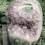 Achatisierte Amethyst Druse aus Uruguay (450g) - schöne Achatisierung und Druzy - crystal paradise