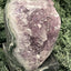 Achatisierte Amethyst Druse aus Uruguay (450g) - schöne Achatisierung und Druzy - crystal paradise